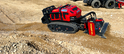 Seppi | Forestry Mulcher + Flail Mower | Knives & Carbides RC Remote Control Carrier | Model MAX50/CL125RC | Working Width 49" To 61" Inches | Hydraulic Flow 26 GPM | For Skid Steers