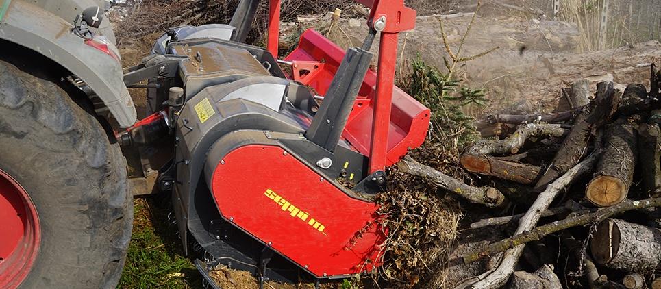 Seppi MAXIFORST High Performance PTO Forestry Mulcher | 24" Cutting Capacity | 300-500 HP For Tractor