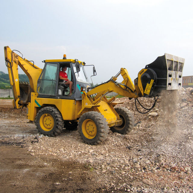 MB Crushers MB-L160 S2 Bucket Crusher 3,197 lbs for Excavator, Loader, Backhoe Loader and Skid Steer