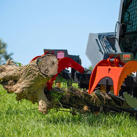 Maxilator | Extreme Duty Debris Grapple | Model MAGXD72 | Working Width 72" Inches | Euro/Global Mount | Horsepower 75 To 150 HP | For Tractor