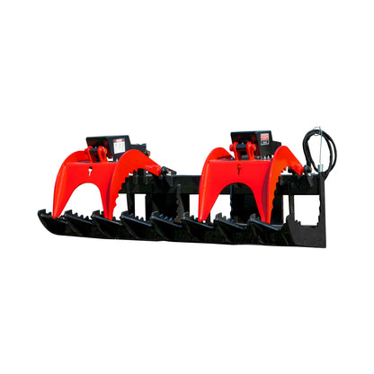 Maxilator | Extreme Duty Debris Grapple | Model MAGXD72 | Working Width 72" Inches | Euro/Global Mount | Horsepower 75 To 150 HP | For Tractor