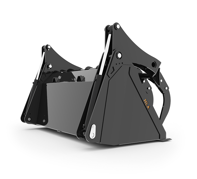 HLA ATTACHMENT 72, 84, 96, 108" SILAGE HEAVY DUTY GRAPPLE BUCKET LESS MOUNT FOR TRACTOR