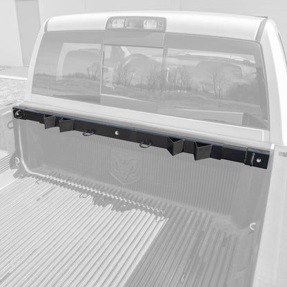 Black Widow Motorcycle Tie-Down Rack for Pickups | Model MC-BEDRACK-V2 | Width Up To 73" | Secures 2 Bikes | For Street, Cruiser & Dirt Bikes