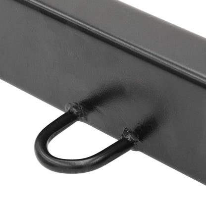 Black Widow Motorcycle Tie-Down Rack for Pickups | Model MC-BEDRACK-V2 | Width Up To 73" | Secures 2 Bikes | For Street, Cruiser & Dirt Bikes