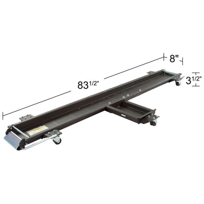 Black Widow Sport Bike & Motorcycle Dolly | Model MC-DOLLY | Size 30.5" Wide | Capacity 1,250 lb | For Sport, Cruiser & Touring Motorcycles