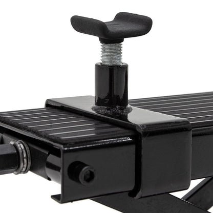 Black Widow Motorcycle Jack Lift | Model MC-JACK | Size 6" Wide | Capacity 1,100 lb | For Street, Cruiser, Touring & Sport Motorcycles