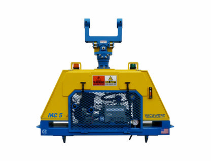 Vacuworx Vacuum Lifter | Model MC 3 & MC 5 / MC 5H | Width 18.5" To 20" | 3 To 5 Ton | 15 To 30 GPM | For Excavators & Loaders