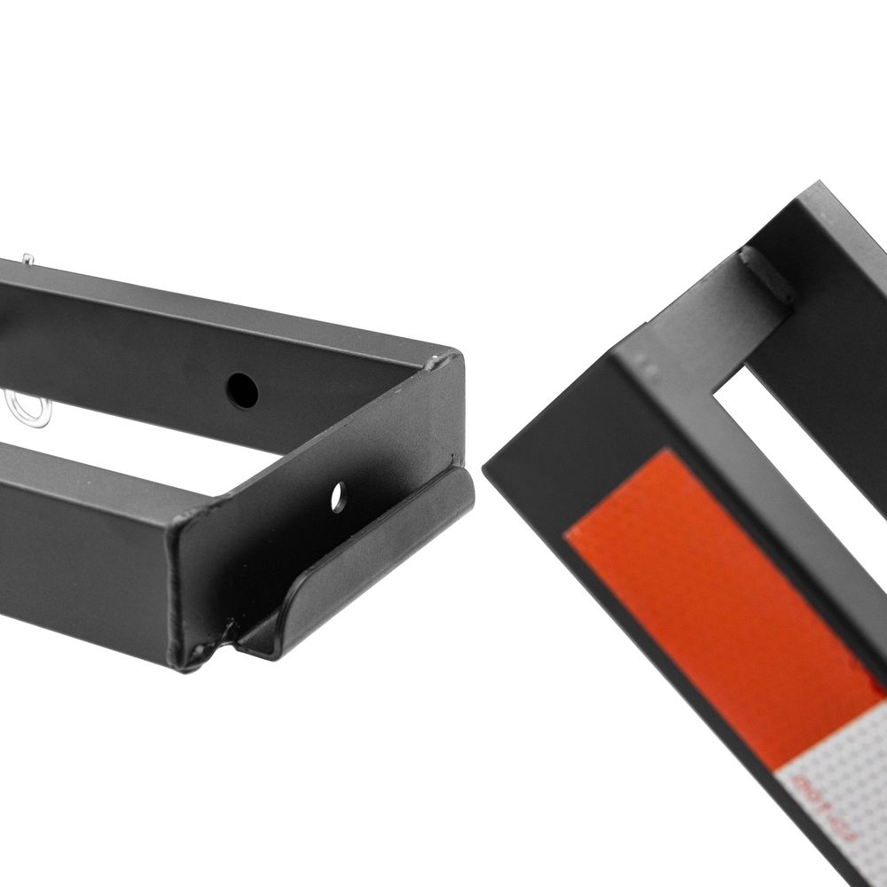 Black Widow Compact Dirt Bike Carrier | Model MCC-300 | Track Size 77" x 7" | Capacity 300 lb | For 2" Class III & IV Hitch Vehicles