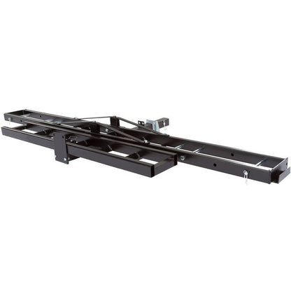 Black Widow Motorcycle Carrier Non-Folding | Model MCC-500 | Track Size 75.75" | Capacity 500 lb | For Class III & IV 2" Hitch Receivers