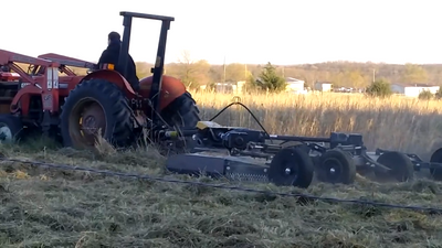 Bush Whacker Medium Duty Flex-Wing Brush Cutter | Model MD-144 | Cutting Width 144