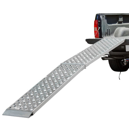 Black Widow Big Boy EZ Rizer™ Arched Folding Motorcycle Ramp | Models MF1-9619-EZ To MF1-14419-EZ | 19" Wide | Capacity Up To 1,500 lb | Horsepower 4 To 90+ HP | For Truck Beds & Trailers