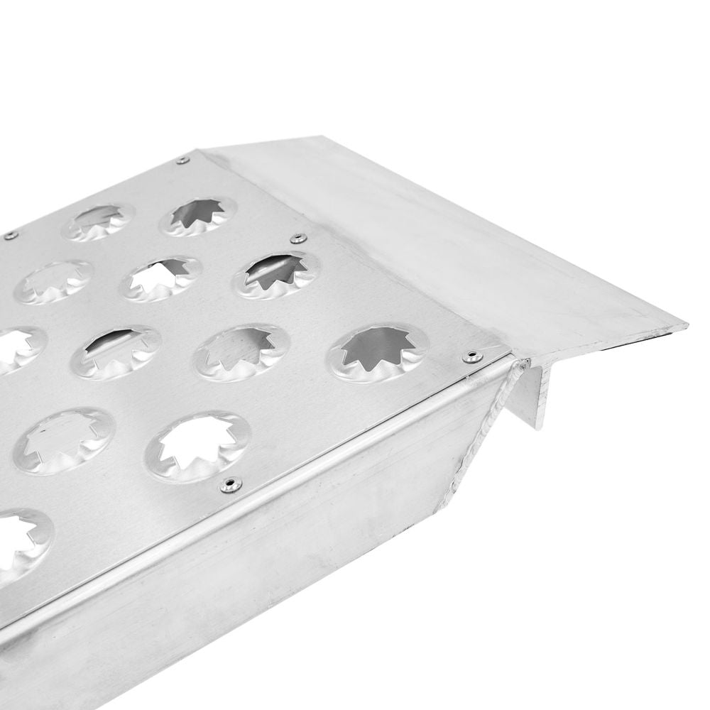 Black Widow Big Boy EZ Rizer™ Extra-Wide Arched Folding Dual Runner ATV Ramps | Model MF2-10819-EZ-ATV | Size 9' L x 19" W | Capacity 3,000 lb | Horsepower 4 To 90+ HP | For ATV & UTV Loading