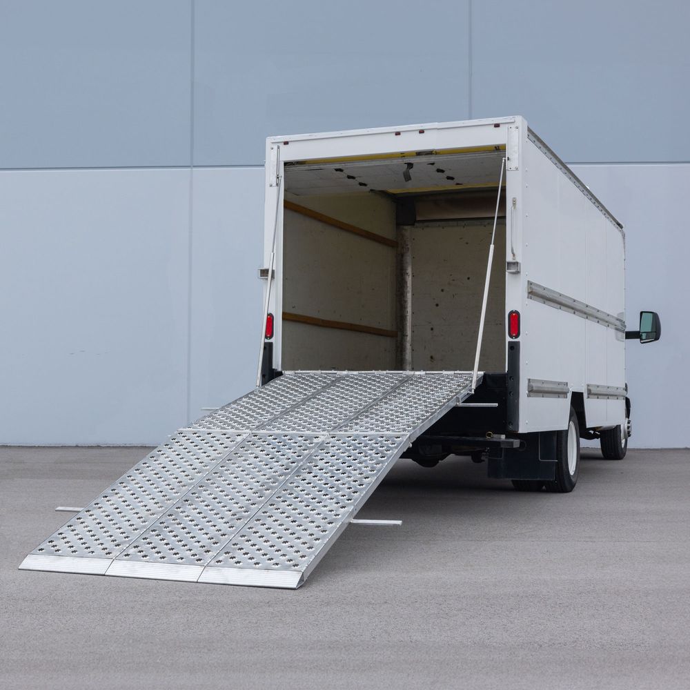 Heavy Duty Ramps Folding Aluminum Three-Ramp System | Model MF3-14457 ...