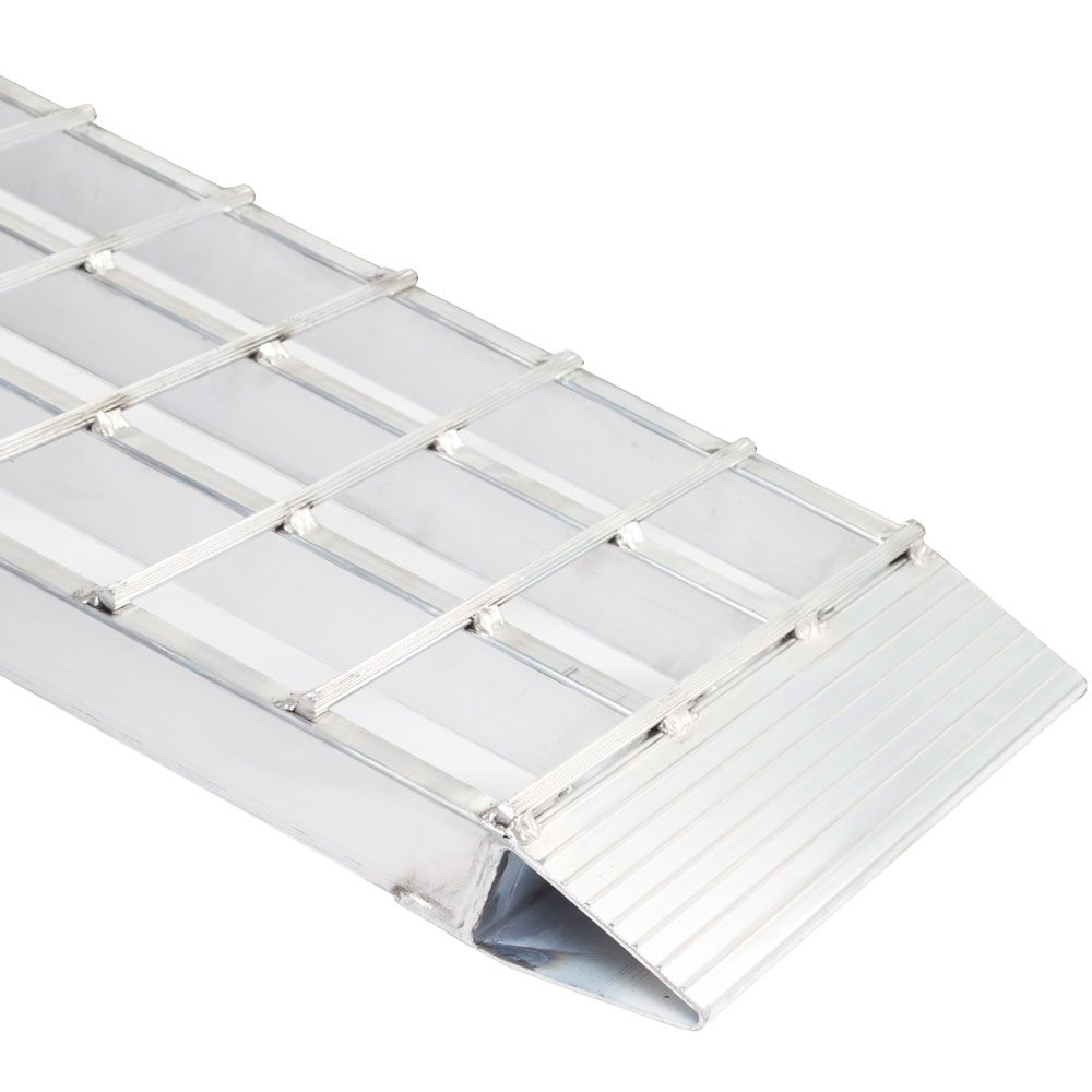 Black Widow Big Boy Extra-Wide 3-Piece Arched Folding Ramp | Models MF3-12057 & MF3-14457 | 57" Wide | Capacity 3,000 To 3,750 lb | For Motorcycles & Trikes