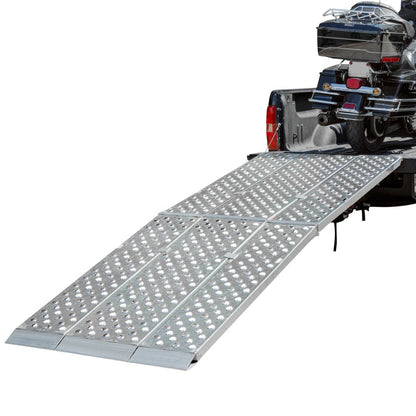 Black Widow Big Boy EZ Rizer™ 3-Piece Arched Folding Ramp | Model MF3-9647-EZ To MF3-14447-EZ | Lengths 8' To 12' | Capacity 1,500 To 3,000 lb | Horsepower 4 To 90+ HP | For Motorcycle, ATV & UTV