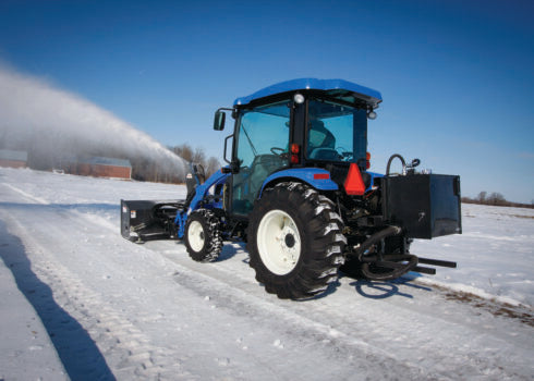 Erskine SB-360X Snowblower | 72", 78", 84" & 96" Width | With High Flow Hydraulic Power Unit | For Tractor