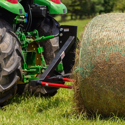 Maxilator | Two Bale Spear | Model MHS-3PH | 4 Spears | Load Capacity 5,000 lbs | Weight 223 lbs | Horsepower 40 To 120 HP | For Tractor