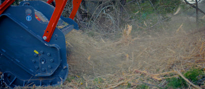 Seppi | Forestry Mulcher with Knives | Microforst CL 125 | Working Width 49" Inches | Hydraulic Flow 13 To 27 GPM | For Compact Track Loaders