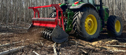 Seppi 3-Point Hitch Forestry Mulcher | Model Midiforst | Working Width 69" - 89" | 80-130 HP | For Tractors