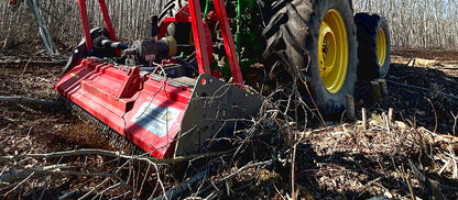 Seppi 3-Point Hitch Forestry Mulcher | Model Midiforst | Working Width 69" - 89" | 80-130 HP | For Tractors