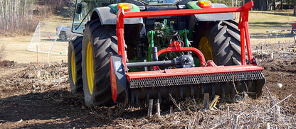 Seppi 3-Point Hitch Forestry Mulcher | Model Midiforst | Working Width 69" - 89" | 80-130 HP | For Tractors