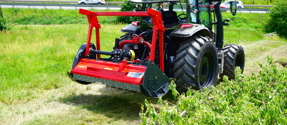 Seppi 3-Point Hitch Forestry Mulcher | Model Midiforst | Working Width 69" - 89" | 80-130 HP | For Tractors