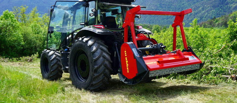 Seppi 3-Point Hitch Forestry Mulcher | Model Midiforst | Working Width 69" - 89" | 80-130 HP | For Tractors