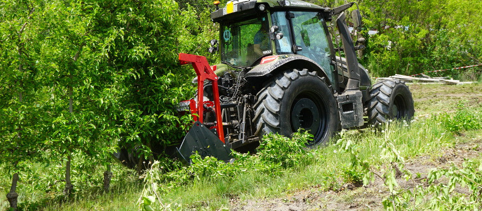 Seppi 3-Point Hitch Forestry Mulcher | Model Midiforst | Working Width 69" - 89" | 80-130 HP | For Tractors