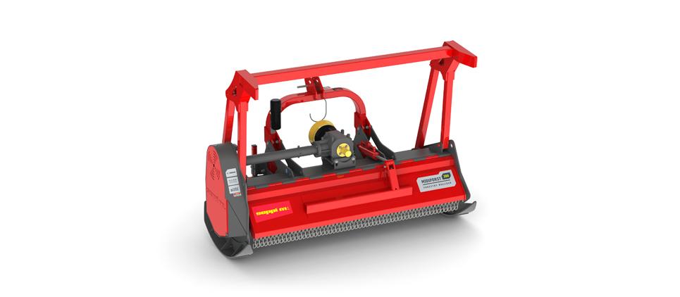 Seppi 3-Point Hitch Forestry Mulcher | Model Midiforst | Working Width 69" - 89" | 80-130 HP | For Tractors