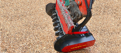 Seppi | Light Forestry Mulcher with Knives & Carbides | Model MINI-BMS 105 | Working Width 41" Inches | Machine Size 6 To 10 Ton | For Excavators