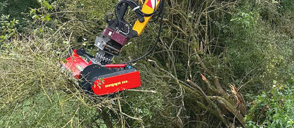 Seppi | Light Forestry Mulcher with Knives & Carbides | Model MINI-BMS 105 | Working Width 41" Inches | Machine Size 6 To 10 Ton | For Excavators