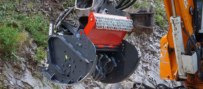 Seppi | Light Forestry Mulcher with Knives & Carbides | Model MINI-BMS 105 | Working Width 41" Inches | Machine Size 6 To 10 Ton | For Excavators