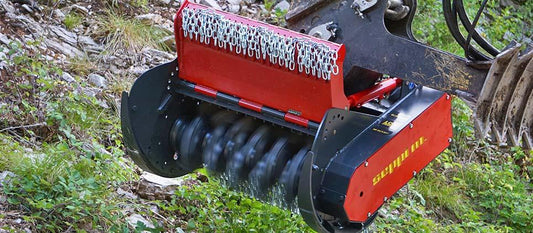 Seppi MINI-BMS 105 Light Forestry Mulcher with Knives & Carbides | Model MINI-BMS 105 | 41" Working Width | For Excavators