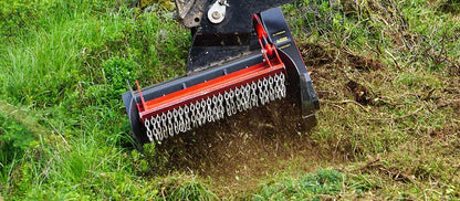 Seppi | Light Forestry Mulcher with Knives & Carbides | Model MINI-BMS 105 | Working Width 41" Inches | Machine Size 6 To 10 Ton | For Excavators