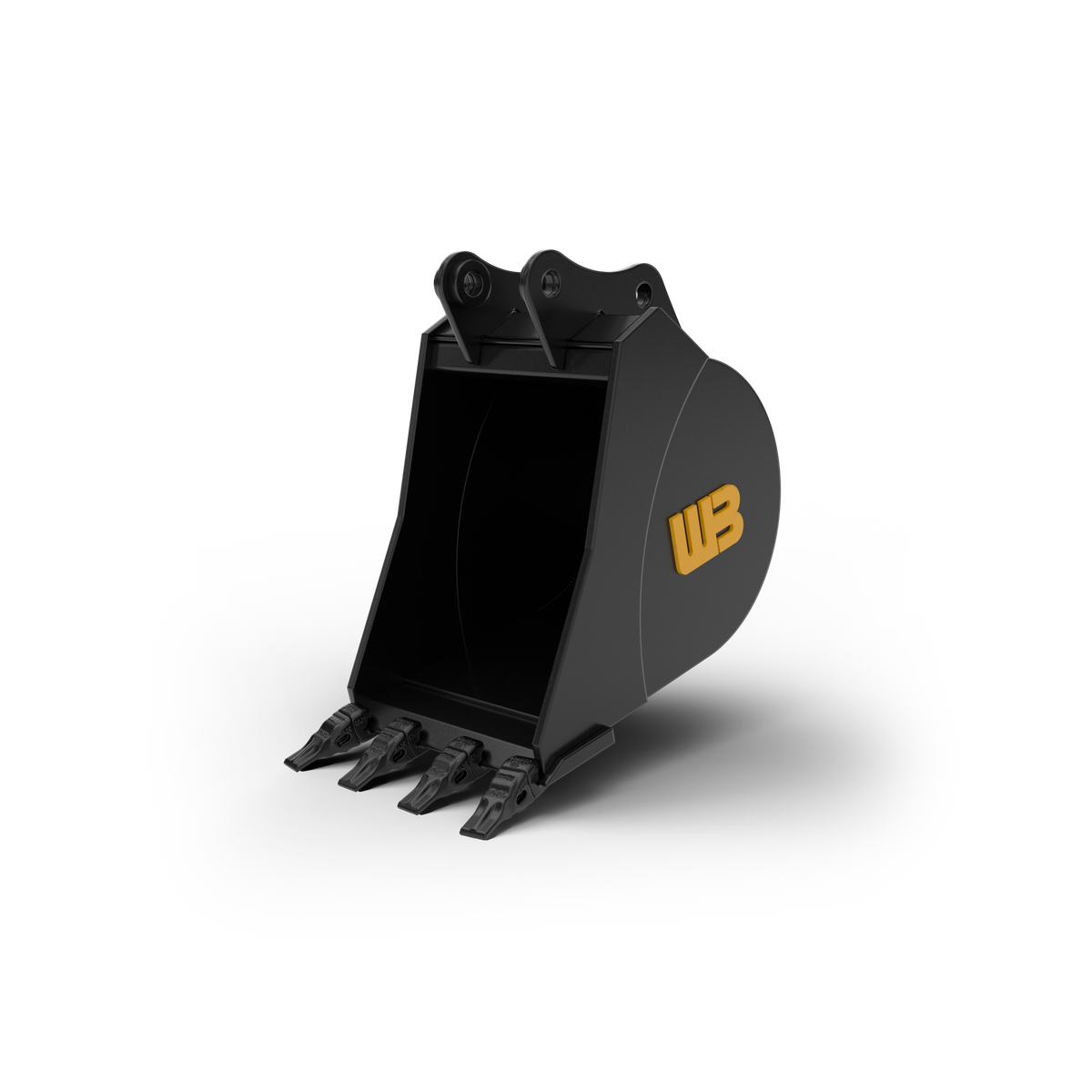 Werk-Brau Heavy Duty Bucket | Width 8"–42" | 0.75 To 12.5 Tons | For Mini Excavator & Backhoe