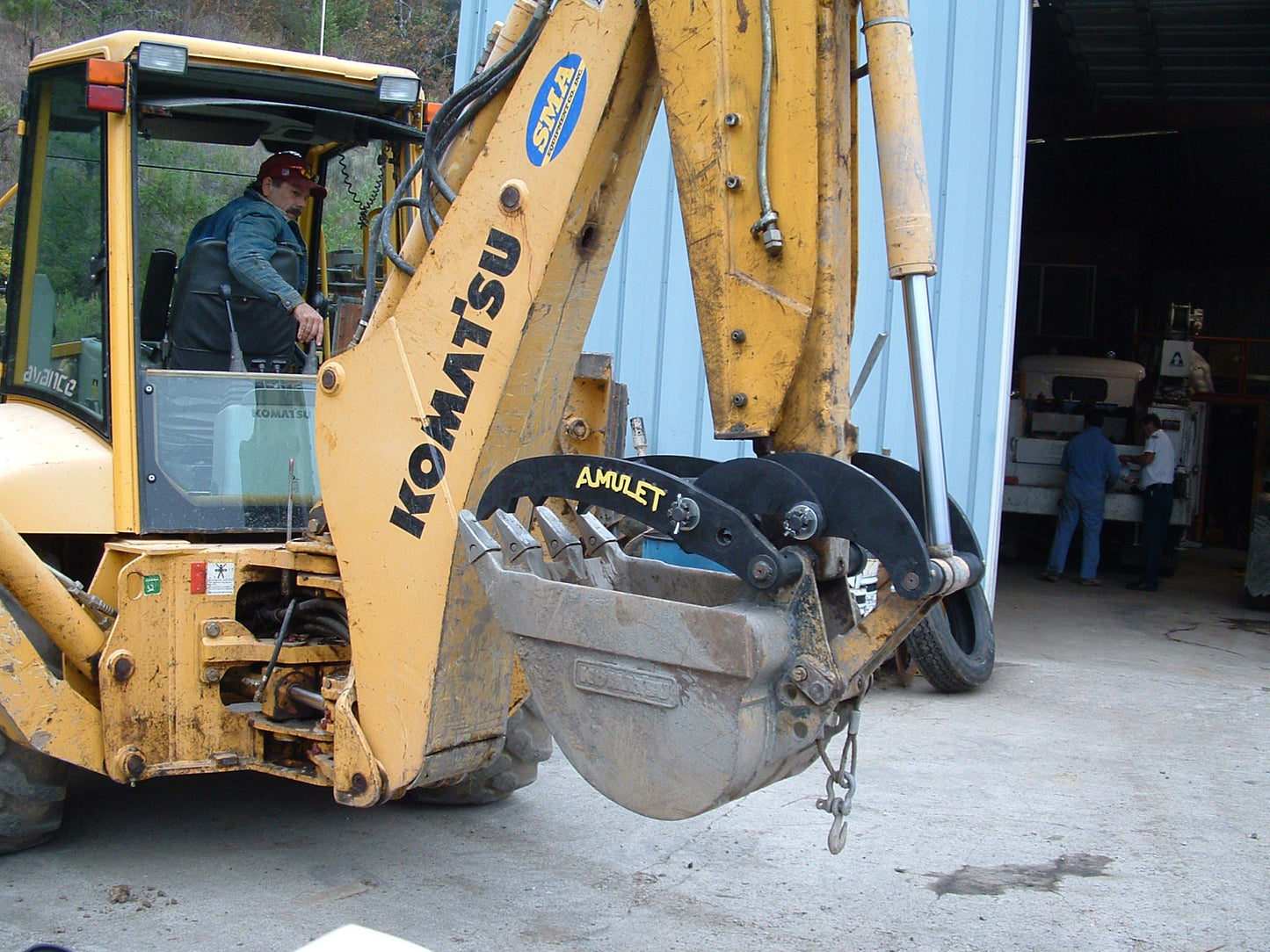 Amulet HOECLAMP Mechanical Full-Motion Thumb | Model CH150 | 1.25" Arm | Machine Size 14-24 Tons | For Excavator & Backhoe