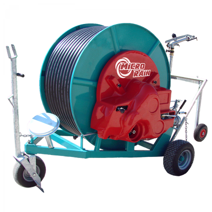 Ocmis MR-63 Micro Rain Hose Reel | 328 ft Hose | Efficient Large-Scale Irrigation System