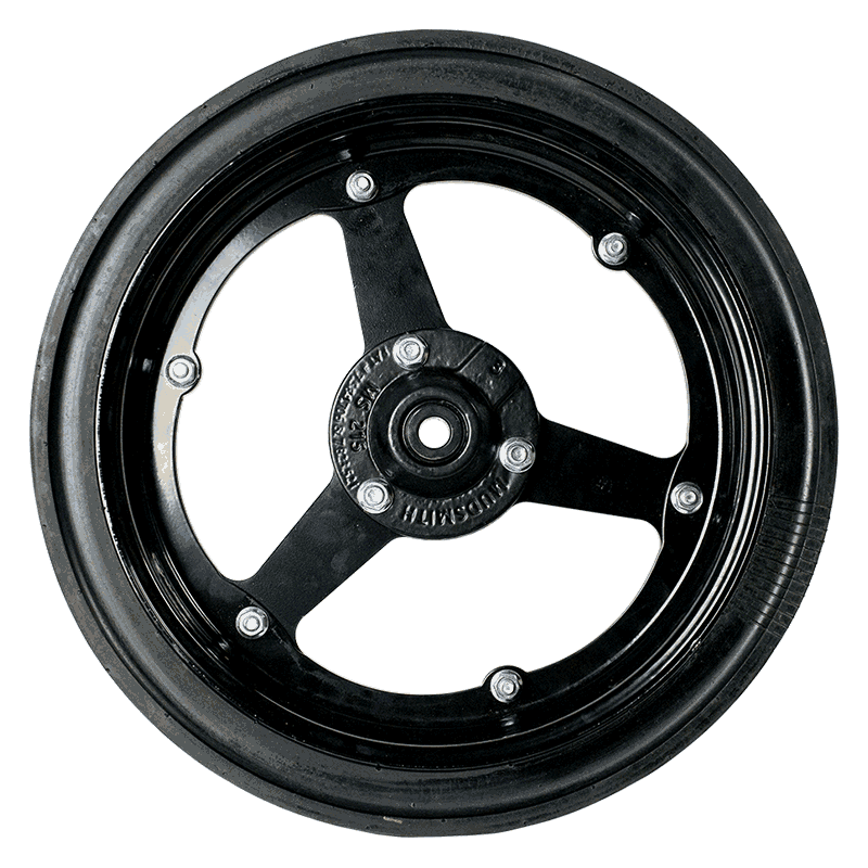 MudSmith Spoked Gauge Wheel | Model MS Series | 2.5"–4.5" Width | Heavy-Duty Cast Iron Hub | For Air Seeders, Disc Drills & Planters