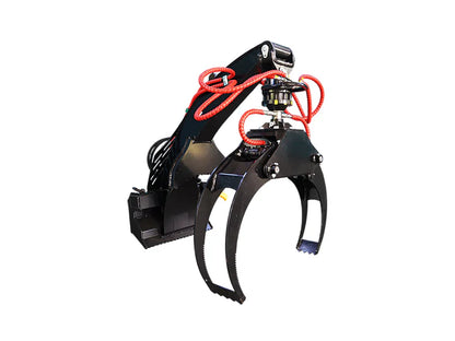 Landy Attachments Mini Skid Steer Log Grapple | Operating Width 48" | 8-13 GPM | For Mini Skid Steers