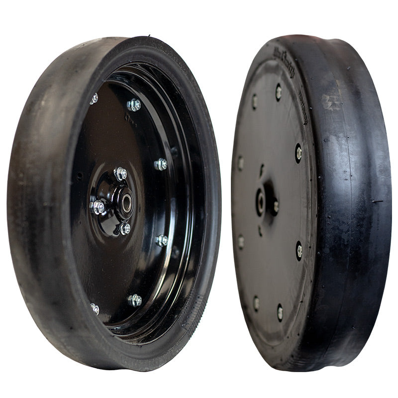 MudSmith Solid & HD Rubber Wheels | Wheel Width 3" To 4.5" | Rubber Size 2" To 4.5" | For Air Seeders, Drills, Planters