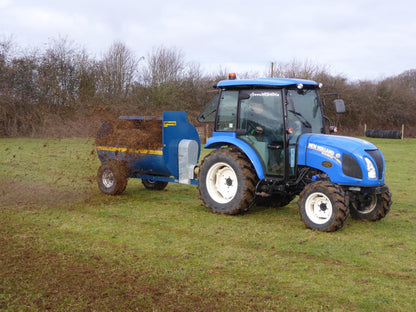 Fleming Muck Spreader | Model MS150 | Width 54" | 25-50 HP | For Tractors