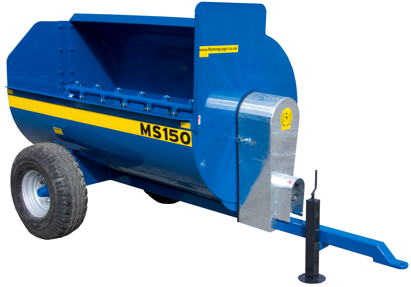 Fleming Muck Spreader | Model MS150 | Width 54" | 25-50 HP | For Tractors