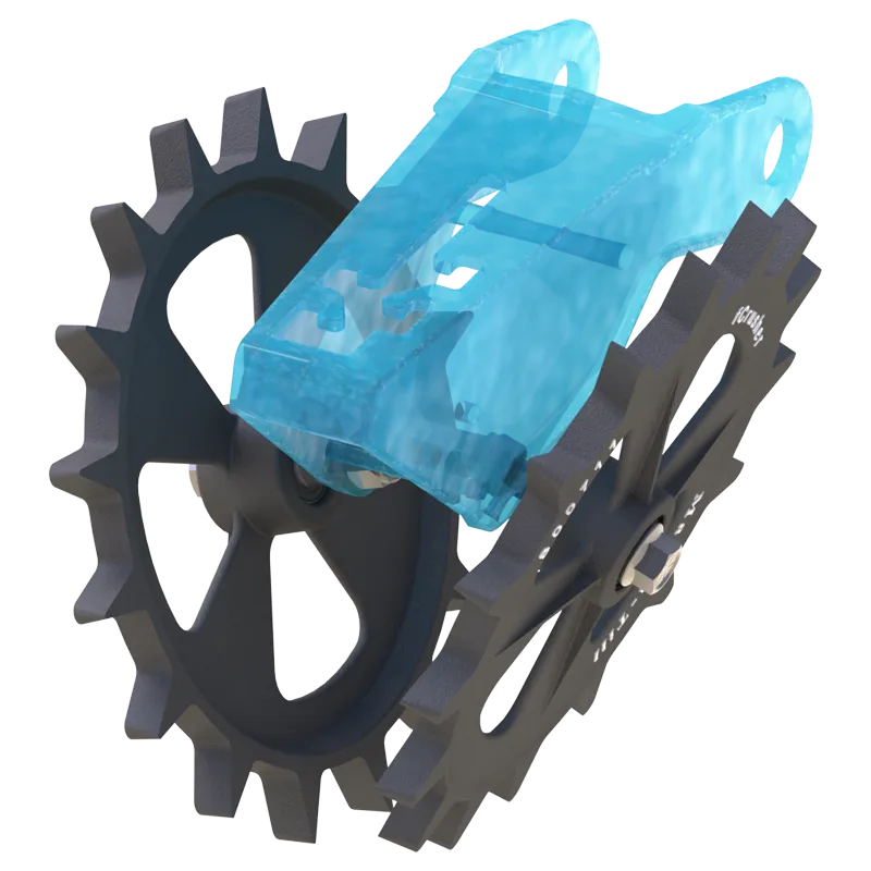 Martin Till FCrusher Closing Wheel | 13.5" Diameter | 9.5 lbs Cast Iron | 40-60 HP | For John Deere, Kinze, Horsch