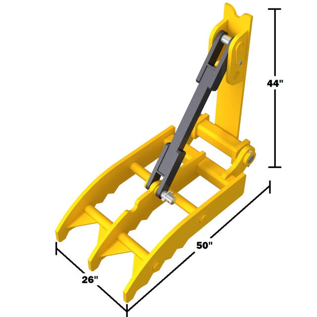 Gentec Equipment Hydraulic Weld-On Thumb | Model MT2650 | Size 26"x50" | Machine Size 11-19.5 Tons | For Excavators