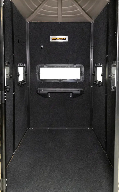 Muddy | Striker Steel Box Blind | MUD-BBBST2000-5C |  6′L x 4′W x 7′H | Weatherproof Thermal Formed | All-Season Concealment | For Deluxe Towers (sold separately)