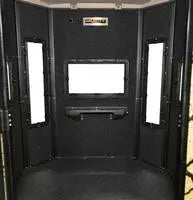 Muddy | Bull XL Steel Box Blind | MUD-BBBST5000 | 6ft Wide x 6.5ft Tall | Therma-Tek Insulated | Heavy-Duty Steel Construction | Thermal, Scent & Noise Control | For Hunting & Outdoor Concealment