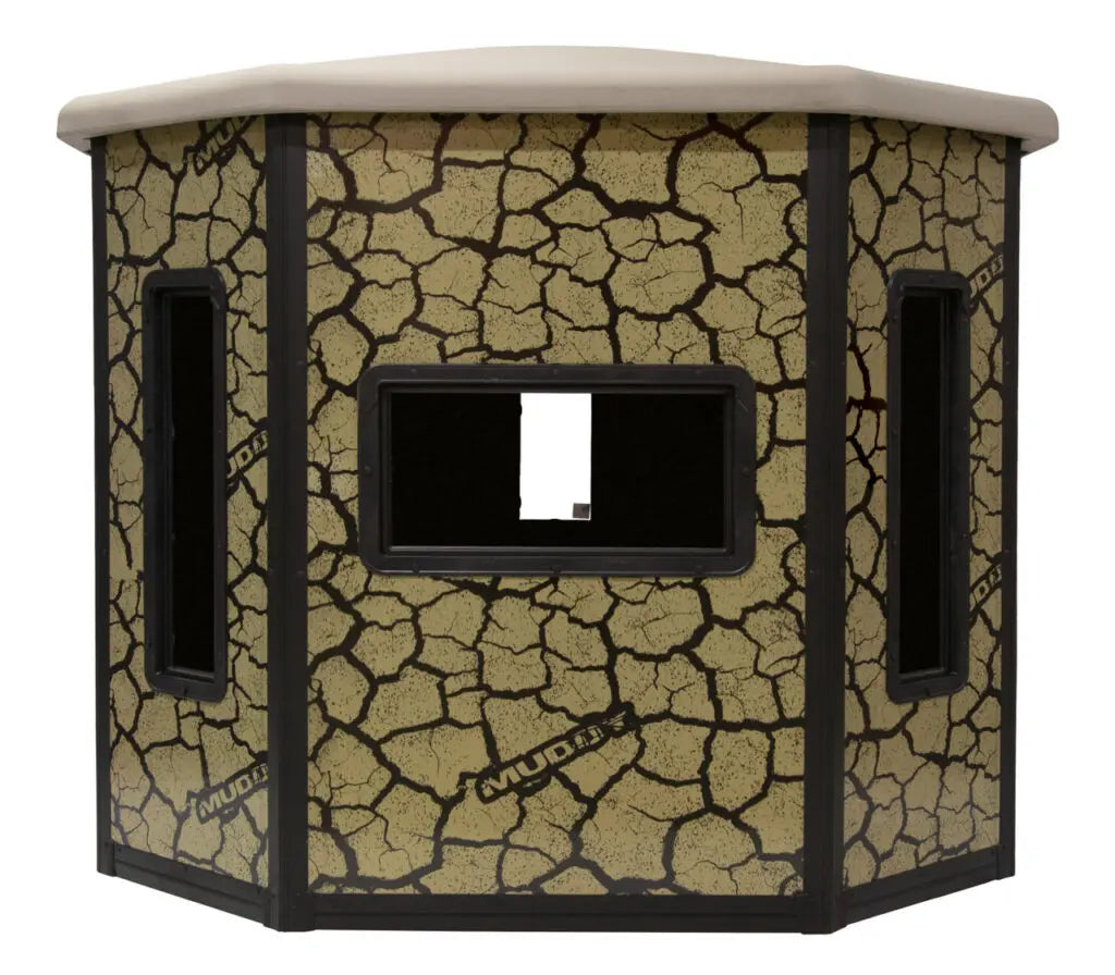 Muddy | Penthouse Steel Box Blind | MUD-BBBST7000 |6' x 7.5' | 530 lbs | Therma-Tek Insulation | For Rifle & Bow Hunters Seeking All-Season Concealment