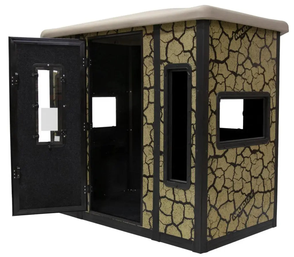 Muddy | Penthouse Steel Box Blind | MUD-BBBST7000 |6' x 7.5' | 530 lbs | Therma-Tek Insulation | For Rifle & Bow Hunters Seeking All-Season Concealment