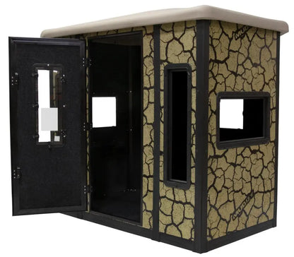 Muddy | Penthouse Steel Box Blind | MUD-BBBST7000 |6' x 7.5' | 530 lbs | Therma-Tek Insulation | For Rifle & Bow Hunters Seeking All-Season Concealment