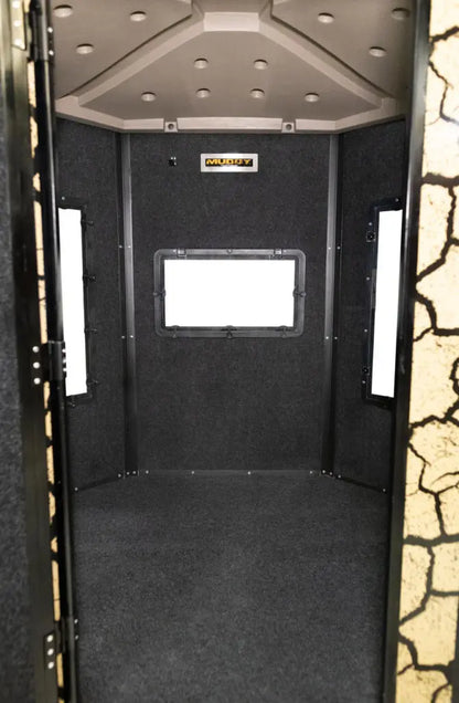 Muddy | Penthouse Steel Box Blind | MUD-BBBST7000 |6' x 7.5' | 530 lbs | Therma-Tek Insulation | For Rifle & Bow Hunters Seeking All-Season Concealment